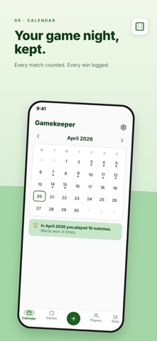 Gamekeeper: Score Tracker Screenshot 6 of 6