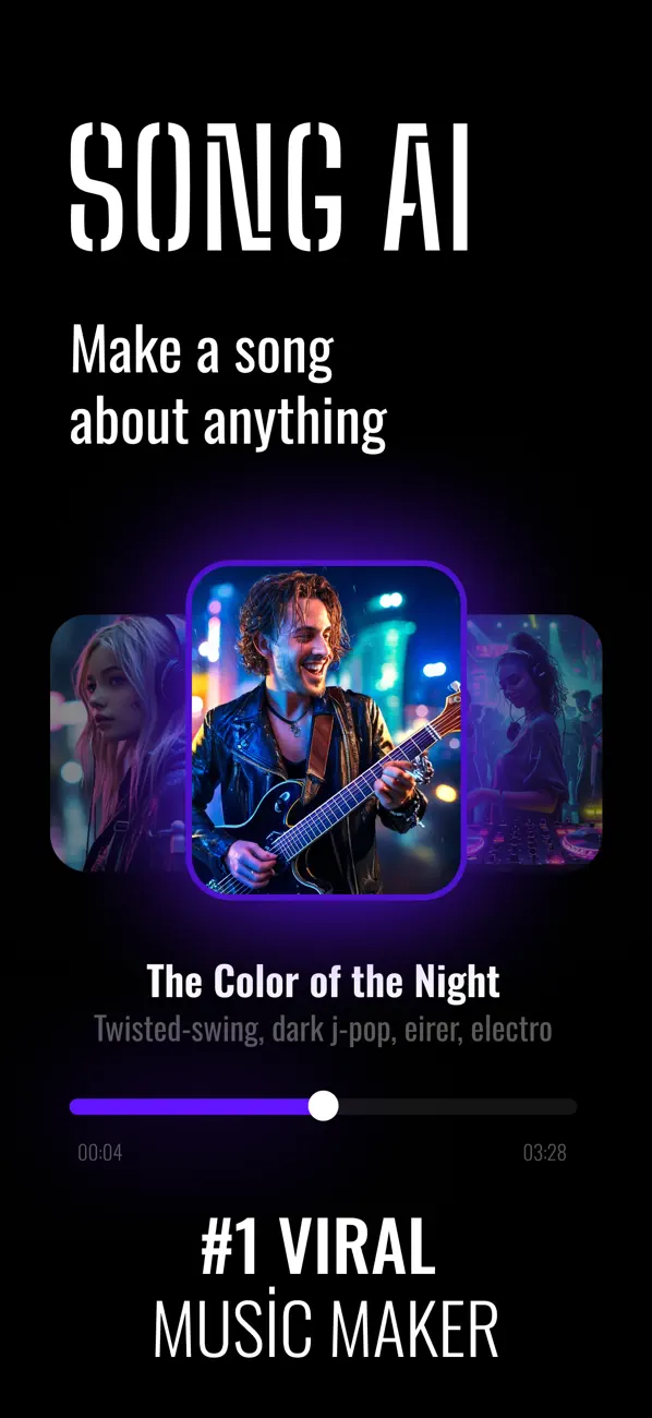 Screenshot #1 pour Song AI Music & Song Generator