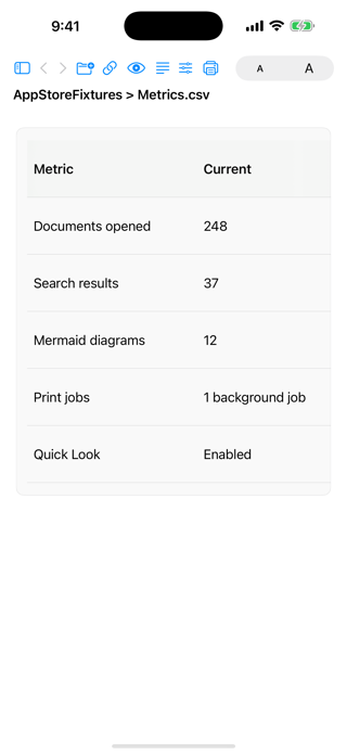 Quick Markdown Viewer Screenshot 6 of 9