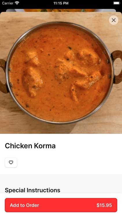 Namaste Curry To Go screenshot-3