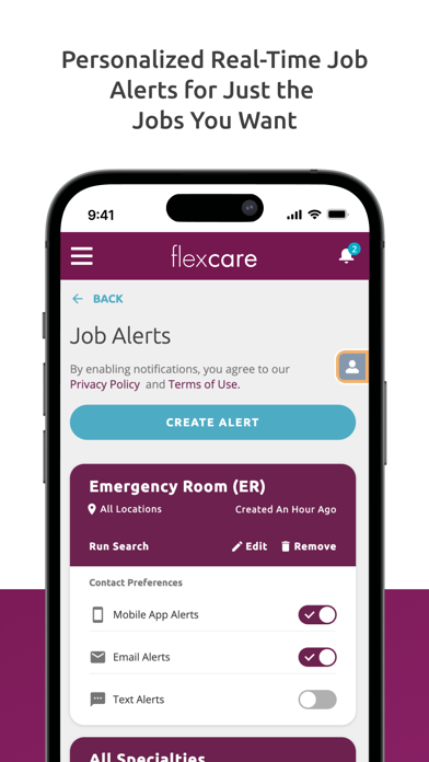 FlexCare 360 iPhone screenshot 2 - Business app