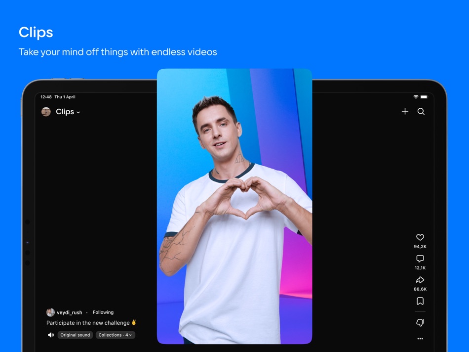 #1. VK: social network, messenger (iOS) Podle: V Kontakte OOO