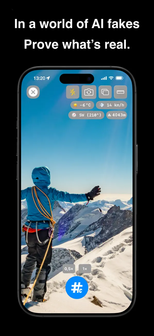 #1. HashCam® (iOS) By: Impact Makers (Apps)