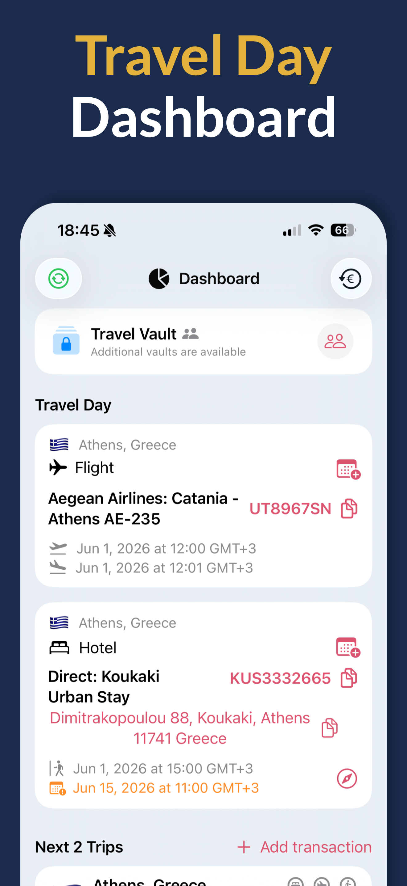 Voyage Vault: Travel Budgeting