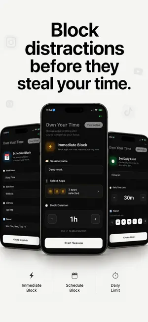Focus: Screen Time Blocker screenshot 3