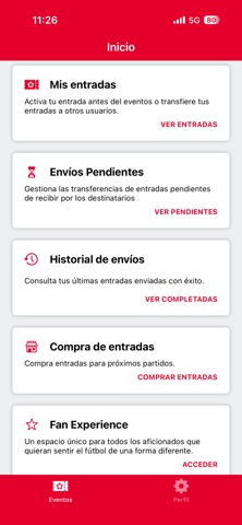 RFEF Tickets Screenshot 2 of 4