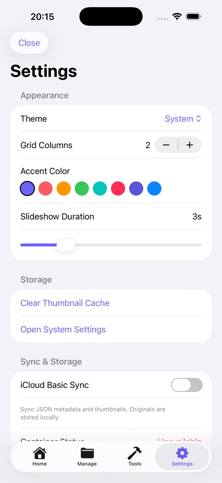 Shareani App Store screenshot 3, no headline. The app itself is the background.