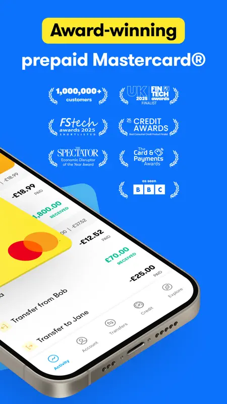 Pockit: Bank Card Alternative screenshot 2 of 9