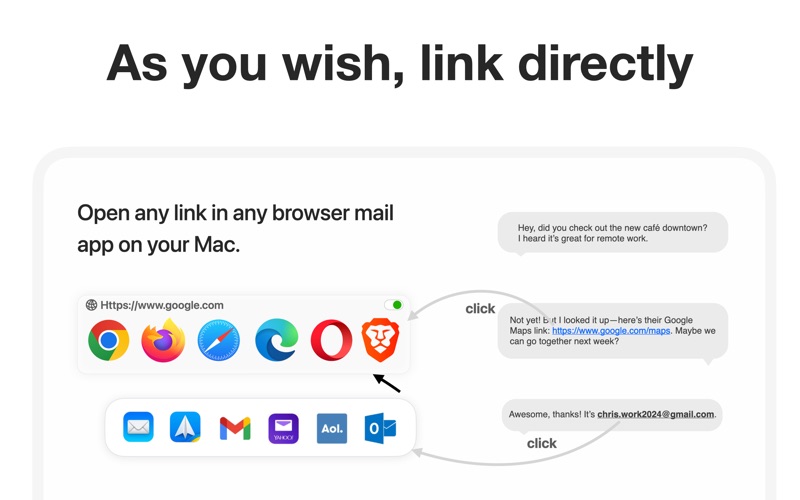 Screenshot #2 pour Opener for Chrome & Firefox