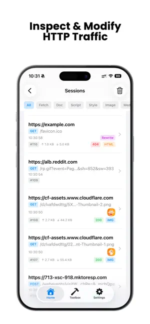 PacketPro iPhone screenshot 1