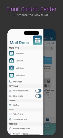 Mail Docs iPhone screenshot
