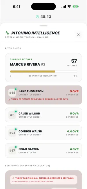 Dugout Baseball Coach screenshot 4