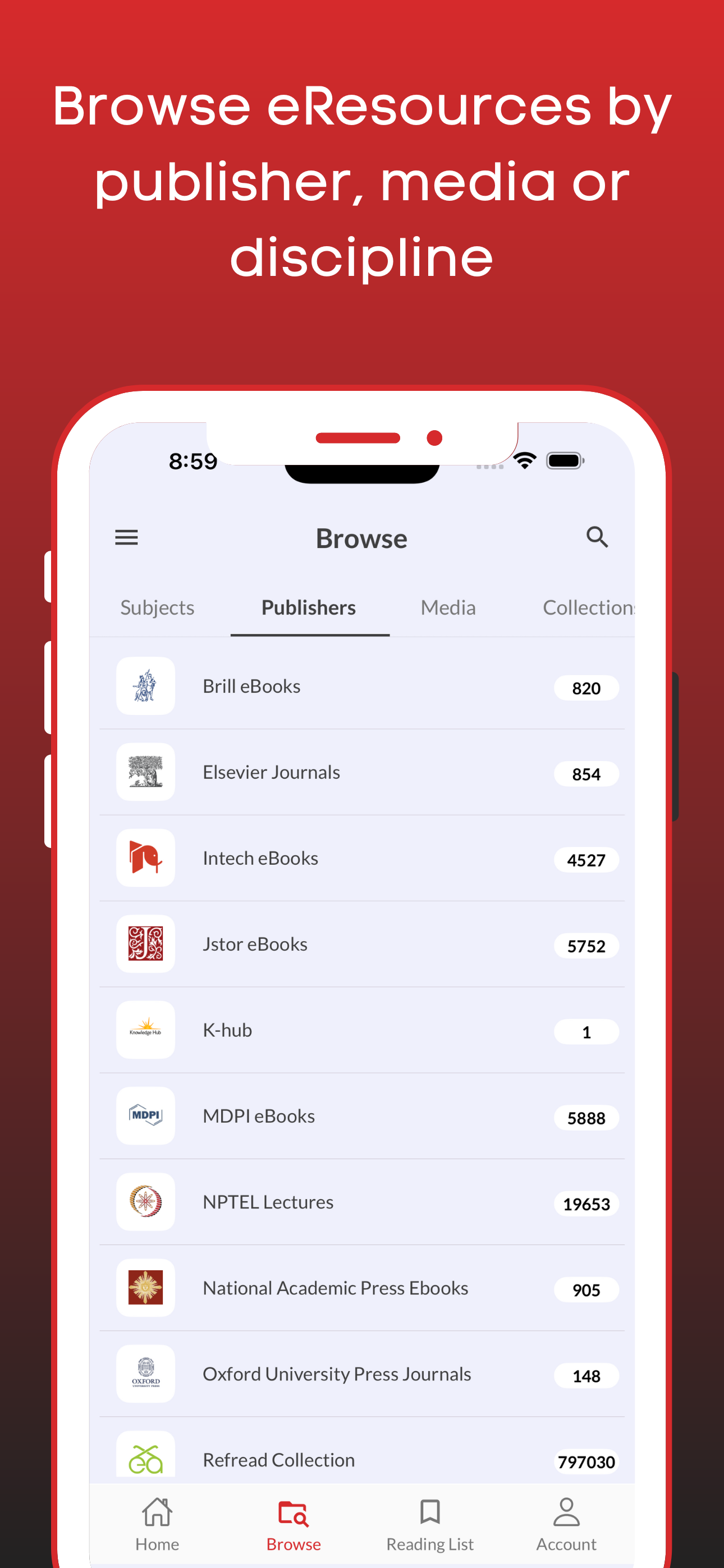 MMU Sadopur eLibrary screenshot 3