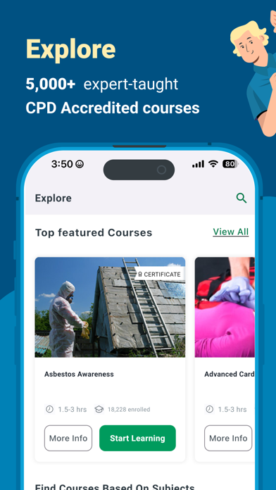 Screenshot #2 pour Alison: Online Education App