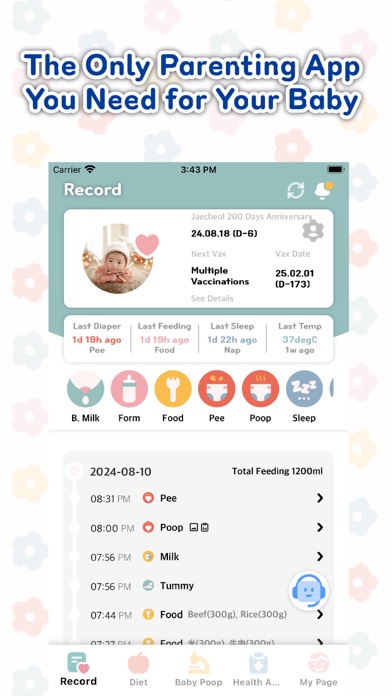BebeSnap: Baby Health Care App Screenshot