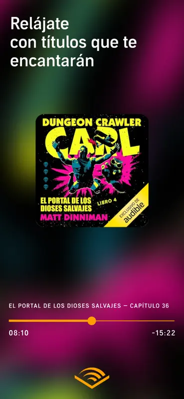 Audible: Audiolibros y podcast screenshot 9 of 10