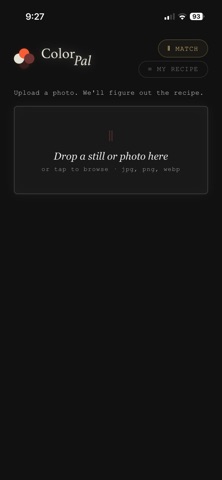 Color Pal App screenshot
