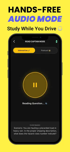 CDL HazMat: Audio Prep 2026 screenshot 2