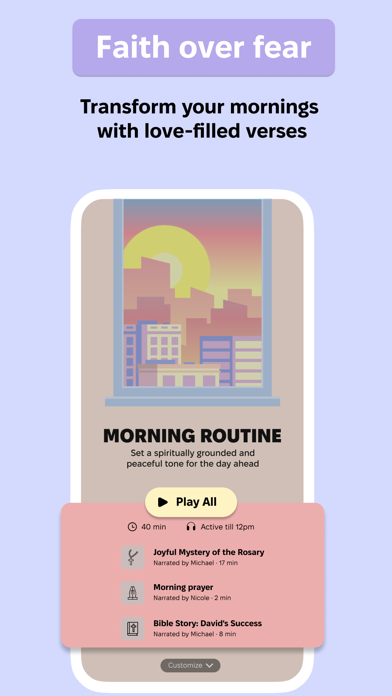 FaithFlow: spiritual awakening Screenshot
