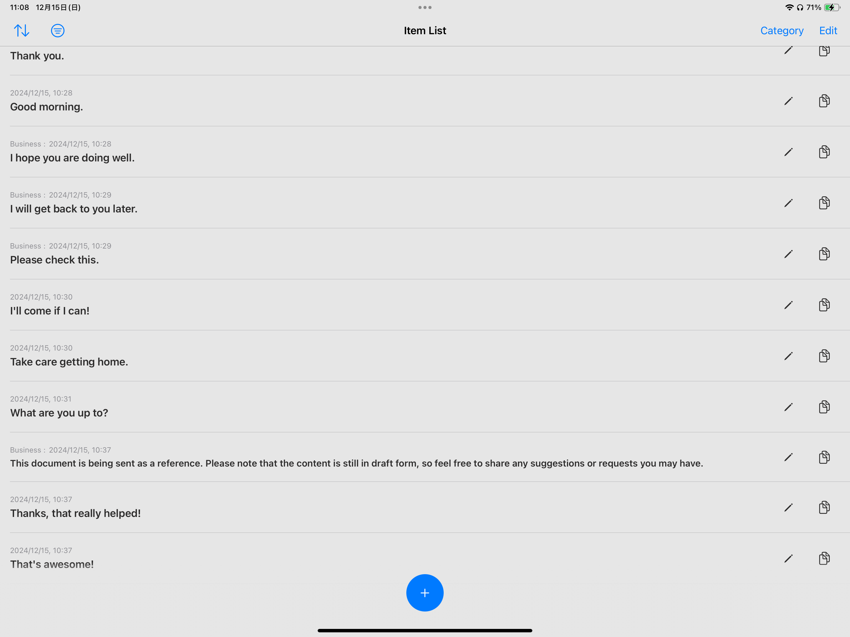CopyAndPaste Manager screenshot 5