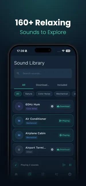 Hushly: Sleep & Relax Sounds screenshot 2