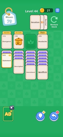 Solitaire Associations:Word Screenshot 1 of 3