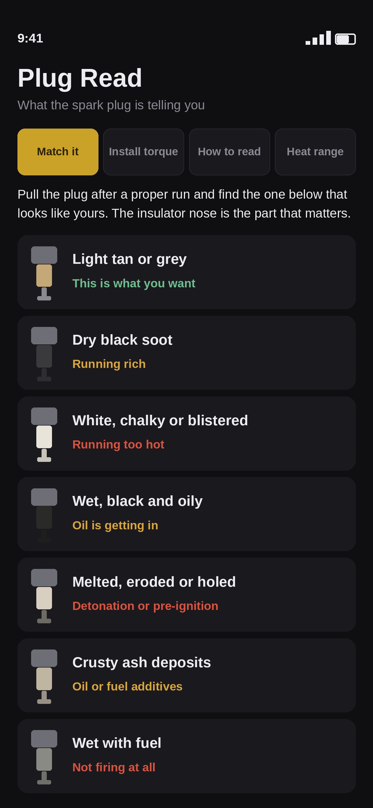 Screenshot 5 of Spark Plug Reader