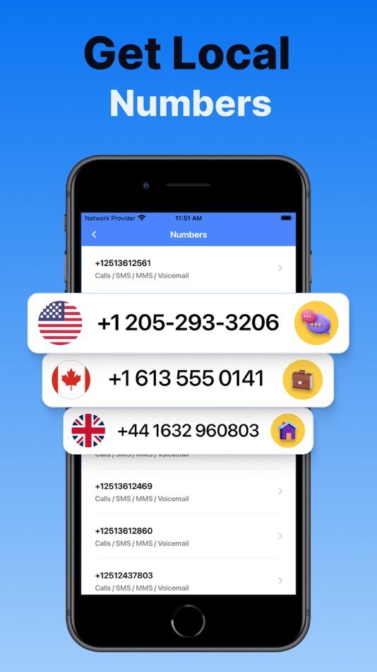 #3. Second Phone Number . 2nd Line (iOS) Bởi: TECHISTIC LTD