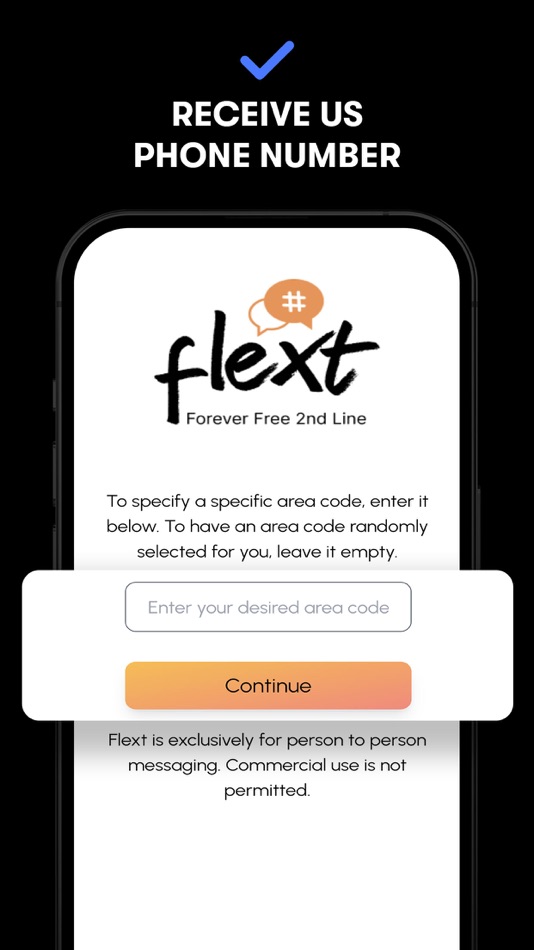 #3. Flext - 2nd Phone Number (iOS) By: TextBetter LLC