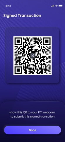 Kryptodian Cold Signer screenshot