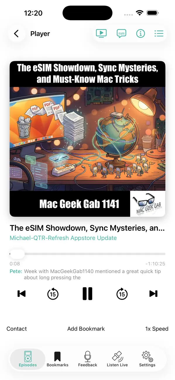 Screenshot #2 pour Mac Geek Gab