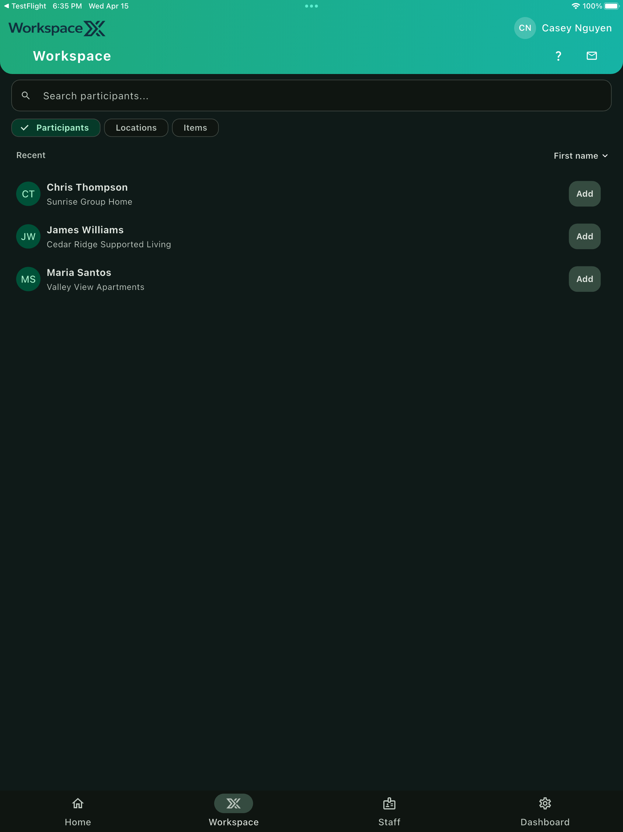 WorkspaceX screenshot 12
