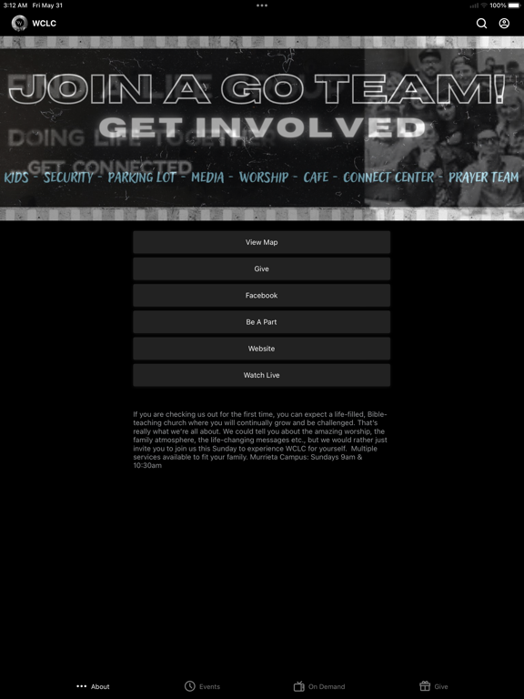 App screenshot