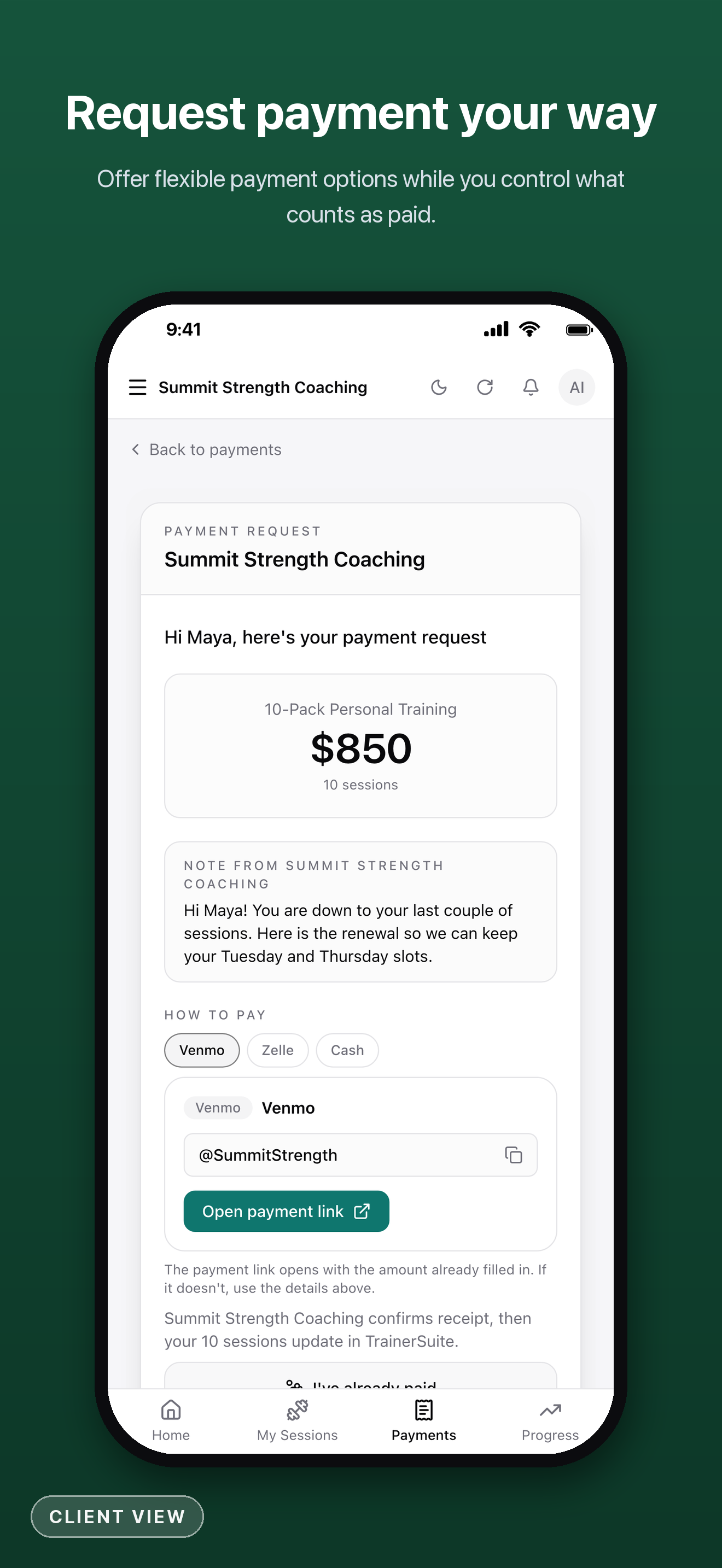 TrainerSuite screenshot 4