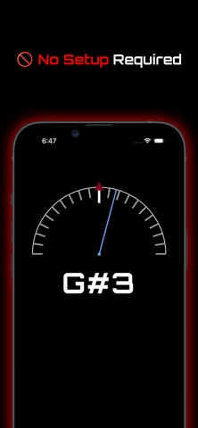 Simpletune: Instrument Tuner iPhone screenshot