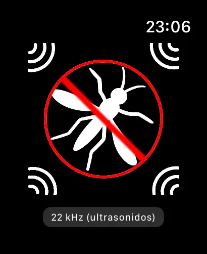 Captura de pantalla de Repelente De Mosquitos Watch en iPhone 2