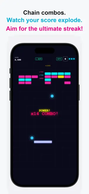Retro Breaker Classic screenshot 1