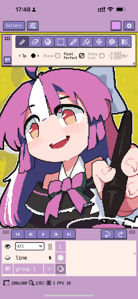 Resprite: pixel art studio screenshot 2