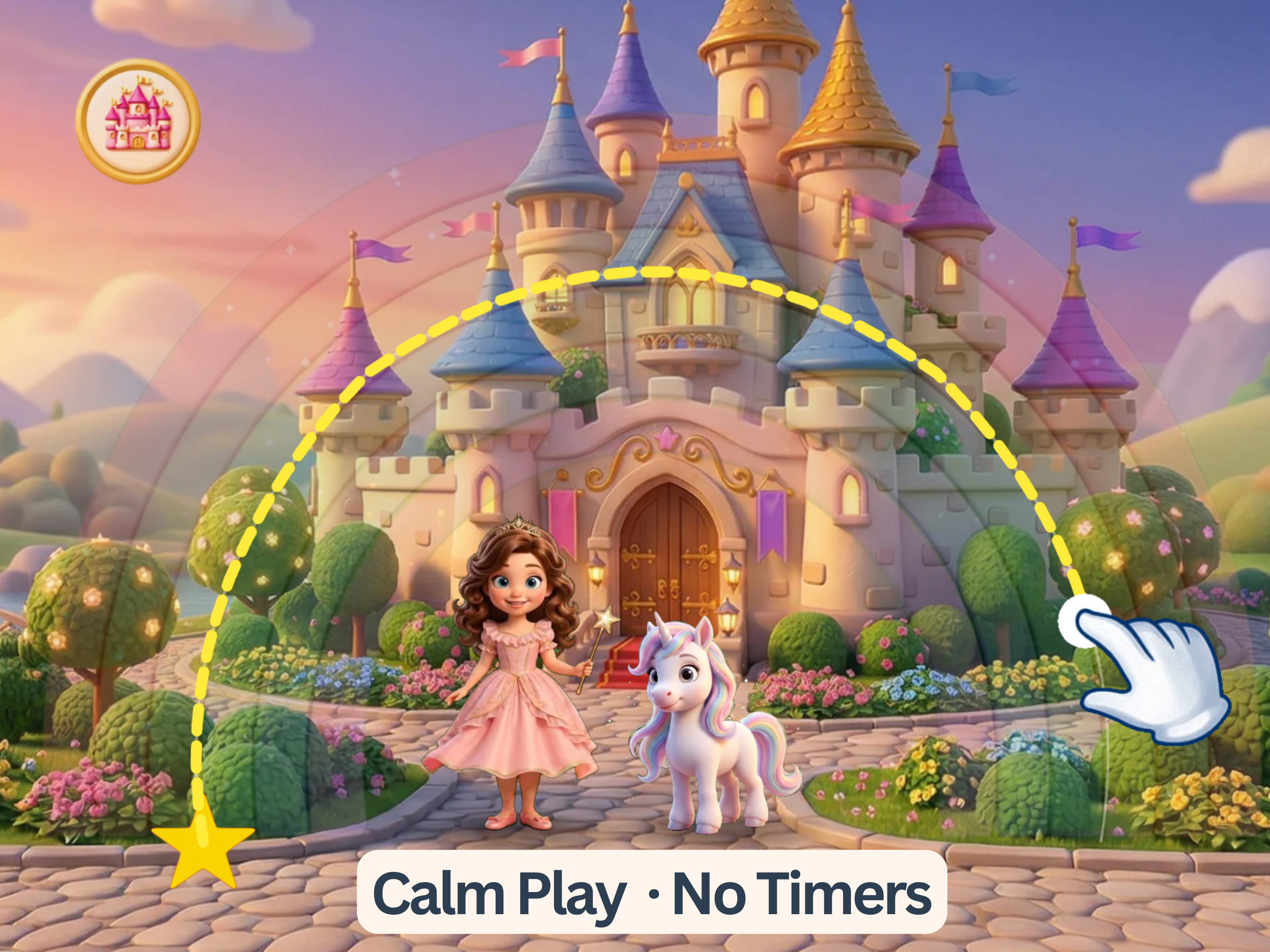 Princess Birthday Games 3-5 screenshot 15