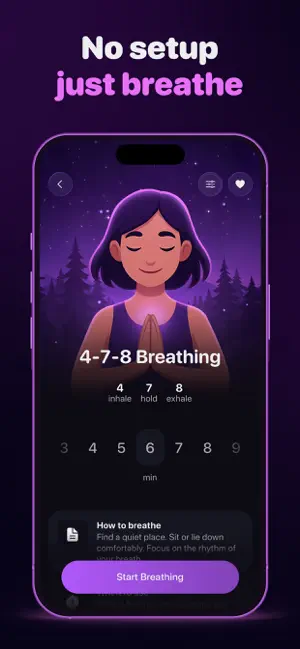 Lufio: Breathing Exercises screenshot 4