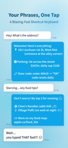 FastBoard - Phrase Keyboard screenshot