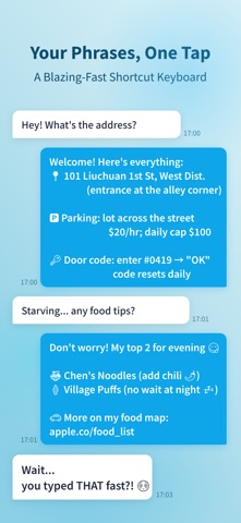 FastBoard - Phrase Keyboard Screenshot 1 of 6