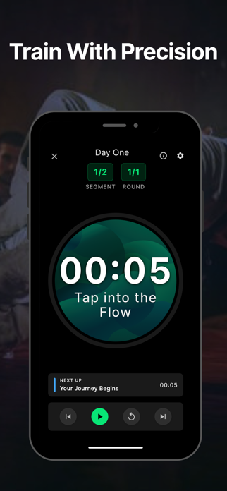 TapFlow: BJJ Timer & Drills Screenshot 4 of 8