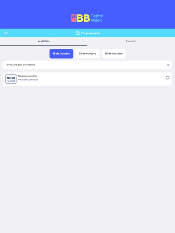 BBDW 2025 iPad screenshot