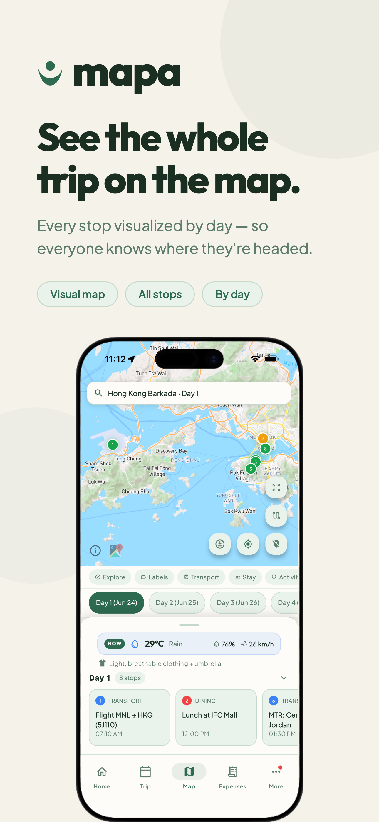 mapa - Group Travel Planner screenshot 4