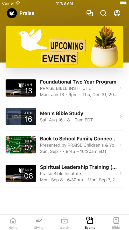 #3. Praise Tabernacle - EHT (iOS) 由: Praise Tabernacle