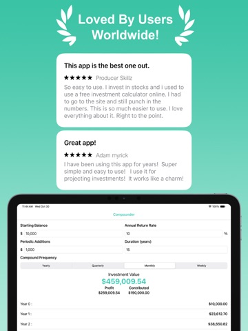 Compounder screenshot