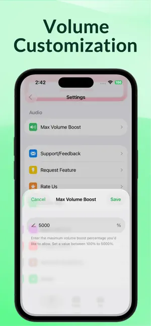 Hearing Aid Sound Amplifier iPhone screenshot 5