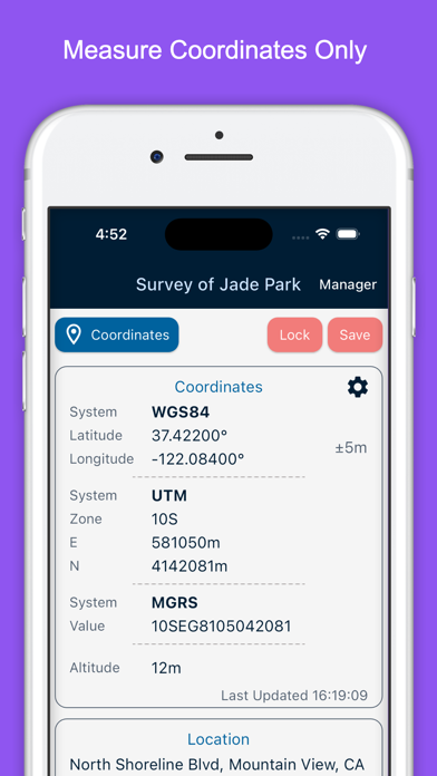 Geology Clinometer: GeoCompass Screenshot
