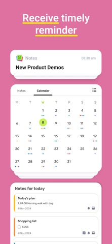 Notes Notepad iPhone screenshot